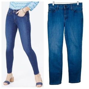NYDJ High Rise Skinny Jeans